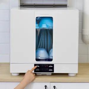 한일 식기살균건조기 열풍 그릇건조기 UV 대용량소독기 살균건조 5중안전 HUD-6200N 6인용