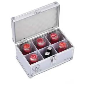 인감상자 도장 인증서 보관 자물쇠 금고 스탬프