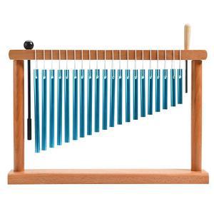 20톤 차임 테이블 탑 윈드 차임벨 음악 타악기, 말렛, 블루