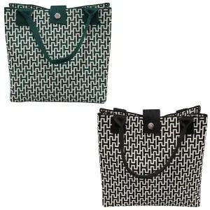 다용도 에이치 패턴 가방 미니 토트백 데일리 여성 쇼퍼백