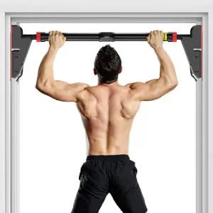 풀업바 2중 안전장치 문철봉 실내 문틀 철봉 턱걸이 바