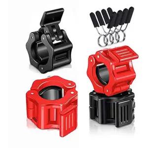 바벨 클립 고정 집게 피트니스 홈트 바벨 고정핀 고정장치 프링고리 장치 웨이트