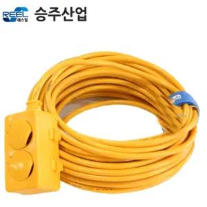 승주 작업선 전기 연장선 2구 SCW-4020 4SQ X 20M 리드선