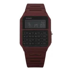 [카시오] CA-53WF-4BDF (CA-53WF-4B) 데이터뱅크 디지털 스퀘어 빈티지 레트로 공용 우레탄시계