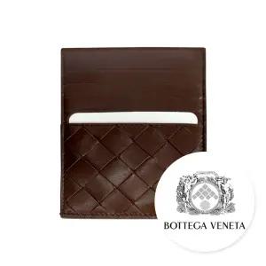 보테가베네타 635043 VCPP3 2201 인트레치아토 소프트 나파 카드지갑 브라운 BOTTEGA VENETA 100%정품