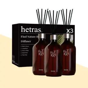헤트라스 프리미엄 인테리어 디퓨저 허그솝향 대용량 500ml 3개 선물세트