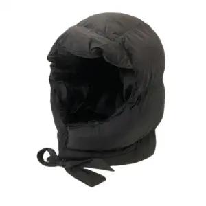 페이크 방한목토시 바라클라바 자전거 후드 여성 패딩 디자인 겨울 모자 넥워머 야외 등산