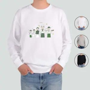 [하프클럽/알티피아]맨투맨 전색상 요리사 셰프 주방장 요리 디자인