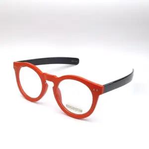 남자 여자 원형 굵은 뿔테 패션 안경 RORGGE 7317