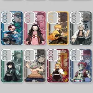 귀멸의 칼날 갤럭시 케이스 S25 울트라 S24 S23 탄지로 네즈코 핸드폰 커버 귀칼