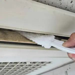 청소용 틈새솔 에어컨 청소 브러시 가전기기 가구밑 청소솔 (WFKH24Z)