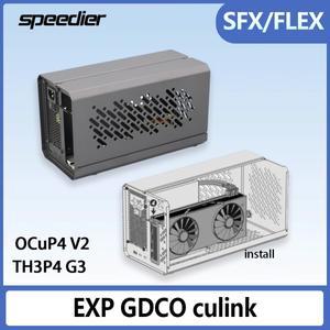 PCIE 4.0 TH3P4G3 OCuP4v2 eGPU OcuLink 썬더볼트3/4 USB4 ATX SFX FLEX 외장 그래픽 카드 메탈 프레임 도