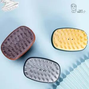 듀올 헤어 두피브러쉬 두피마사지 스케일링 머리빗