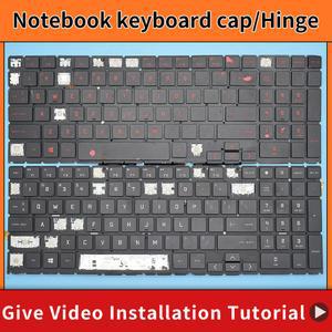 교체용 키캡 및 가위 클립 및 힌지, HP OMEN 게이밍 16-B 16-C TPN-Q265 Q267 TPN-Q236 노트북 키보드 키 및 클립