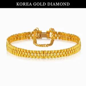 갤러리아 순금 팔찌 금 렉스 시계 체인 24K 18.75g