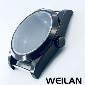 36mm 40mm 로즈 골드 블랙 은빛 NH34 NH35 NH36 NH38 NH39 NH70 NH72 ETA2824 PT5000 시계 케이스 상단 방