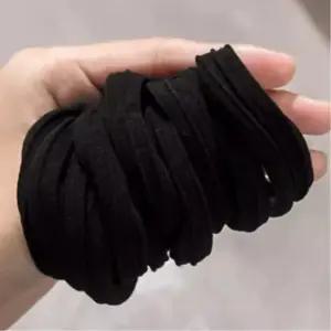 여성러너 롱헤어용 탄력밴딩 무봉제 머리끈 세트 여학생 조리사용 딸아이용 여대생