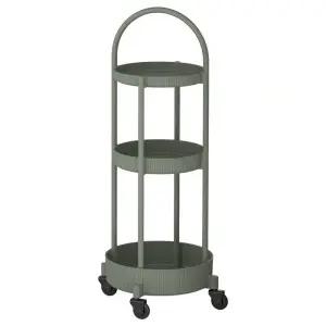 JUTTERSBO 유테르스보 카트 36x36cm/원형트롤리/원형선반/이동식선반/이동식수