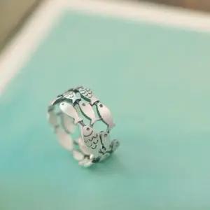 누마 물고기 은반지 가톨릭묵주 우정템 재물 여자 행운 실버링