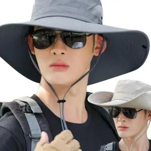 R68 사파리 베이직 메쉬 등산 모자 그레이 정글 빅사