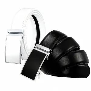 모노 엣지 자동 소가죽 남성벨트 가죽 벨트 남성 패션 끈 스타일리시 남자 악세사리 디자인