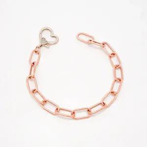 [오팔하우스] 14k 럭셔리 투톤 클립 체인 팔찌 OPGDB262