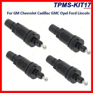 TPMS 타이어 압력 센서 블랙 알루미늄 고무 밸브 스템 교체 수리 키트 현대 기아 혼다 닛산 BMW GM 쉐보레