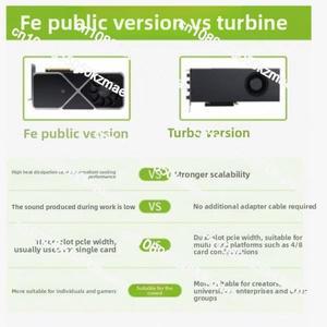 티터보 AI 딥러닝 모델링 렌더링 RTX 3090 독립형 그래픽 카드 24G 공용 버전