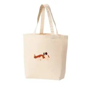 에코백 토트백 강아지 DOG 세인트버나드 인명구조견 포도주 그림 다양한 사이즈
