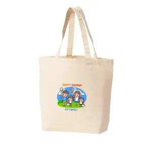 에코백 토트백 해피썸머 가족여행 휴가 그림 다양한 사이즈