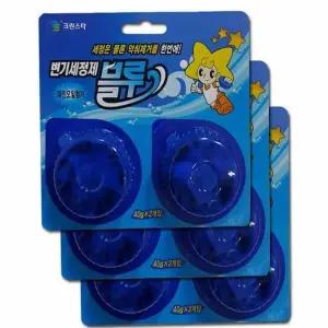 양변기용 VZ787660 세정제 6알 화장실탈취제 탈취기