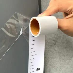 [골드스마일]붙이는 스티커 키재기자 화이트 판 가정용 시트지