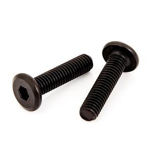 10 PCS 침대 프레임 하드웨어 키트, 평평한 헤드 소켓 헤드 나사 및 카운터싱크 볼트, 가구, 침대, 의자, 테이블, 책상용 M6 x 20mm