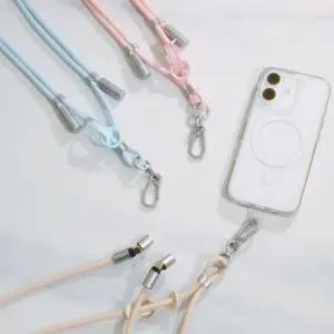 오아 퀵스트랩 핸드폰 폰스트랩 60W 고속 CtoC 충전케이블 유럽여행 도난방지 소매치기