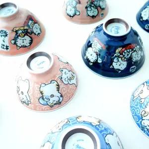 일본 고양이 도자기 밥그릇 국그릇 애완 용 그릇 식기 도기 용기 키친 웨어 반려동물 사료