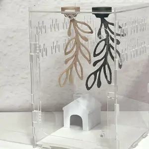 3D 버들가지 백업 도마뱀 사육장 파충류 크레스티드게코