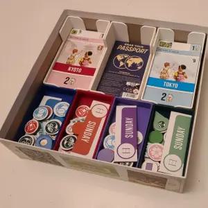 보드게임 레츠 고 투 재팬 Lets go to japan 오거나이저 구성물 보관