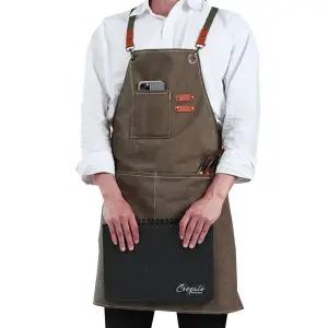 목공 앞치마 미술 공방 작업 튼튼 캔버스 에이프런