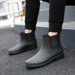 [하프클럽/]레인부츠 방수장화 작업화 장마철 모던 비오는날 외출