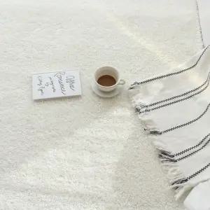 제니 모던 샤기 사계절 거실 러그 150x200cm (1평)