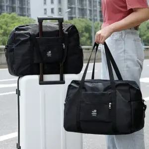 검정색 여행용 출장 체육 휴가 보조가방