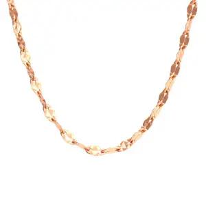 18K 심플 5푼 큐브레드 체인목걸이 NPN25322