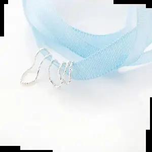 (실버) 마일드 소시지 체인 반지