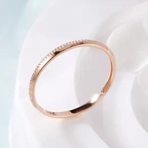 14K 로렛트 레이어드 커브 반지 SRS42393