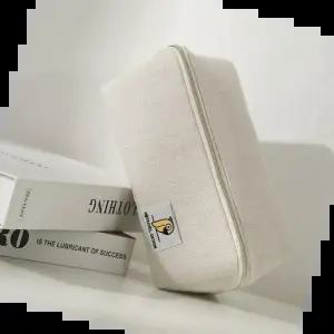 베이지 키밍 방수 여행파우치 화장품 세면가방 워시백 출장용