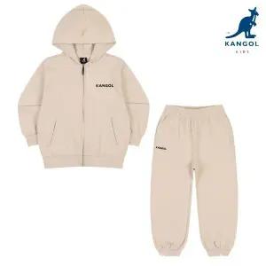 갤러리아 레터링 오버핏 집업 세트 SA 0050 베이지 ASACZU00500_JT00500BE