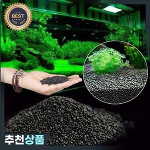 어항 수초 진흙 식물 씨앗 흙 수족관 바닥 모래 영양 검은 비료