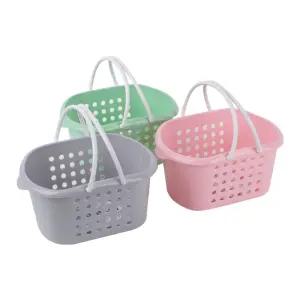 파스텔 웨이브 목욕바구니 - 소 (색상랜덤) 파스텔 웨이브 목욕 바구니