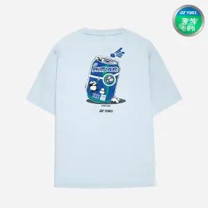 [요넥스] 배드민턴 오버핏 캐주얼 반팔 티셔츠 261TS057U