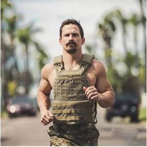 텍티컬 511 중량 조끼 맨몸운동 훈련 플레이트(2 6KG 플레이트 홈트 5 2KG 2개) 블랙 웨이트 X 크로스핏 모래주머니